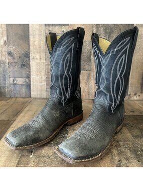 Tony Lama TL3000 Square Toe Western Cowboy Boots Mens 14 D